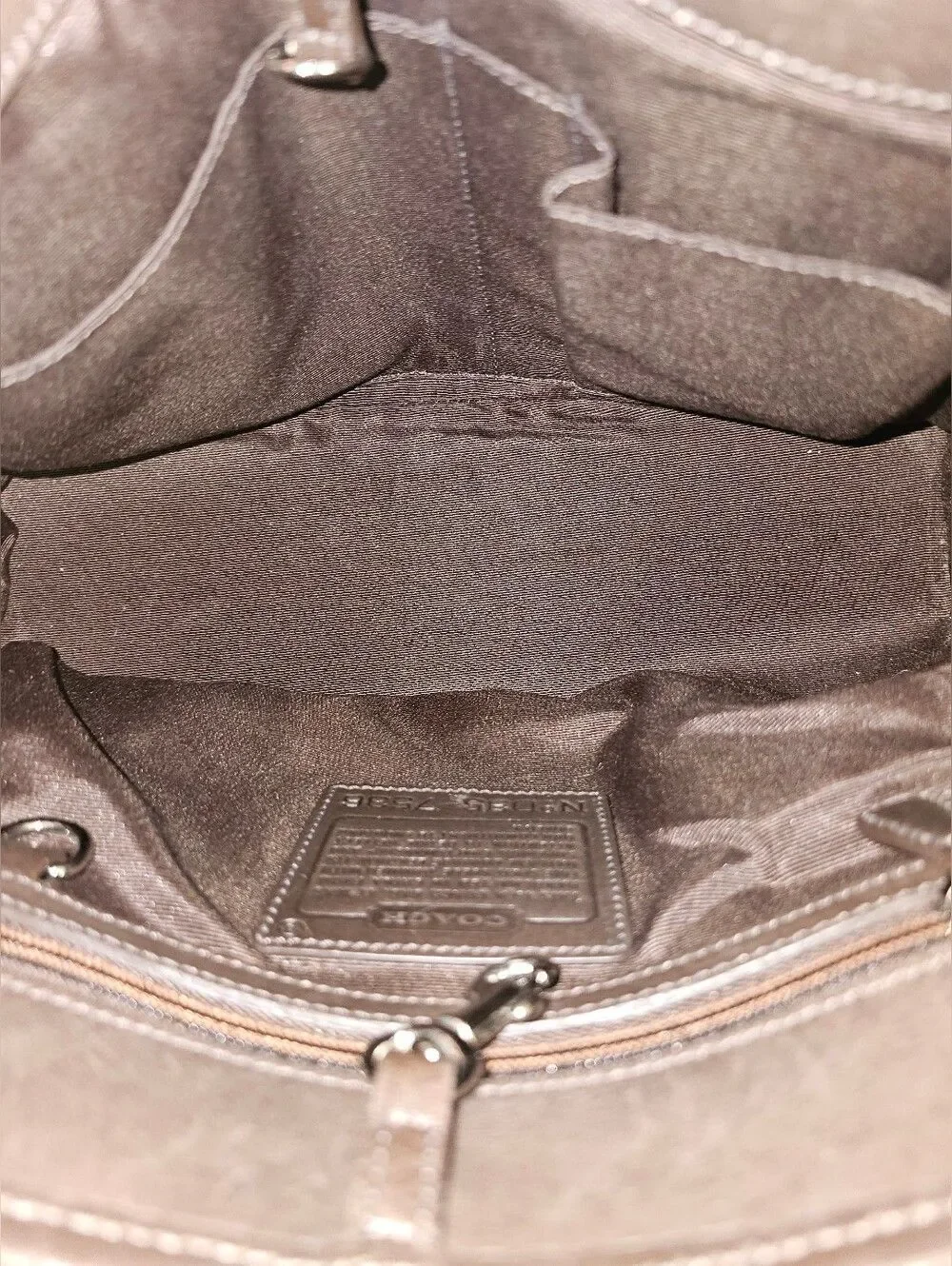 Coach Hampton Suede Tote